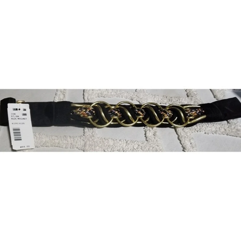 Gold hoop vintage style ‎ Adjustable belt